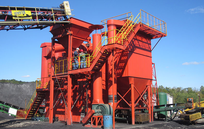 Anwendung der FGX Composite-Trockenkohleaufbereitungsausrüstung