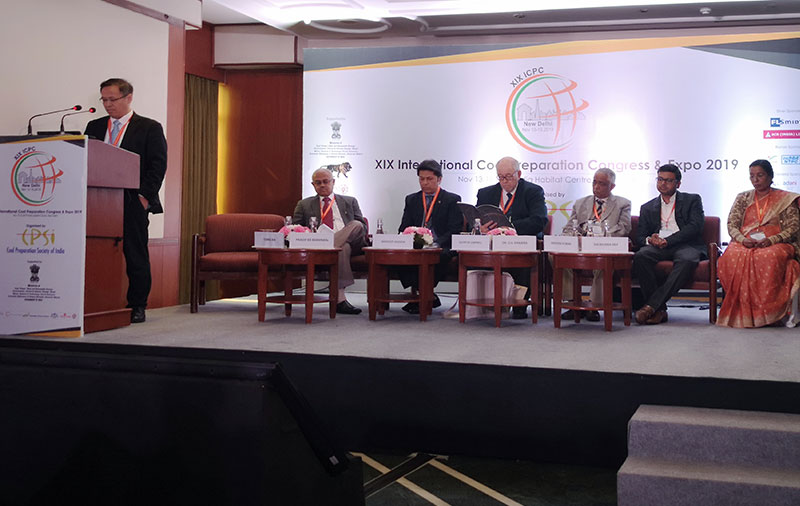 Participated in the International Coal Preparation Conference in India