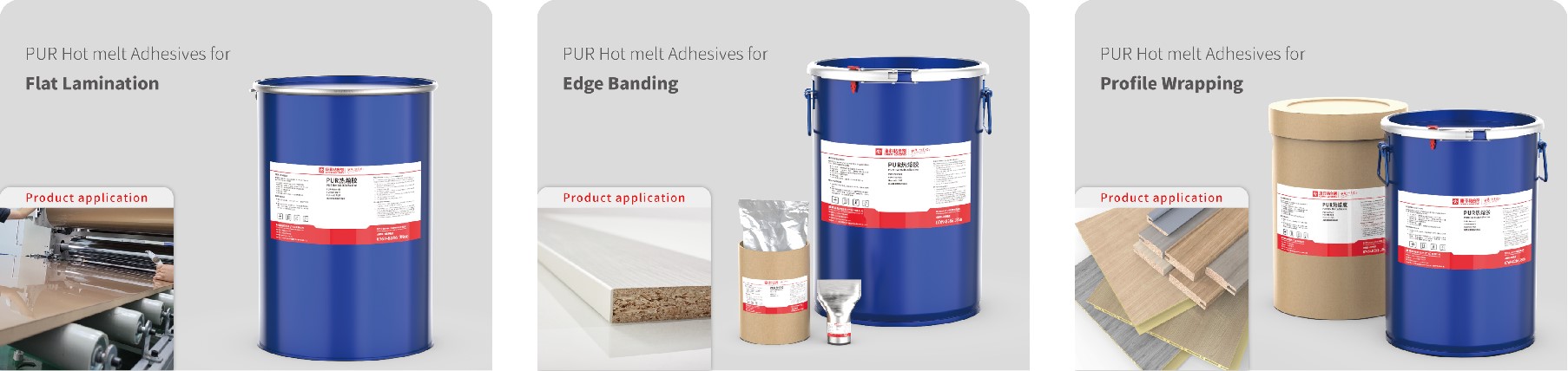 PUR edgebanding adhesives