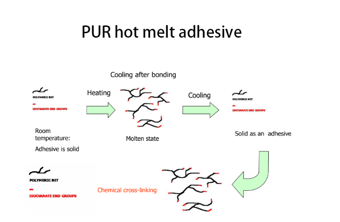 PUR hot melt adhesive
