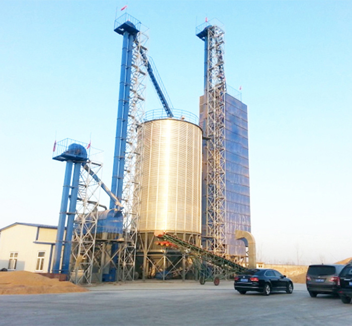 Grain drying tower