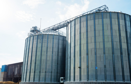 Reinforced External Spiral Steel Silo