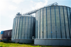 Reinforced External Spiral Steel Silo Detection At Repair