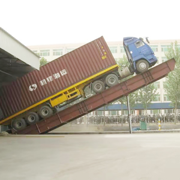 Notes importantes sur l'utilisation du quai à rampe hydraulique pour camion
