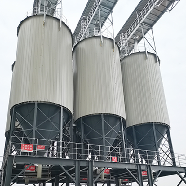 Méthode de ventilation du silo en acier pour le stockage des céréales