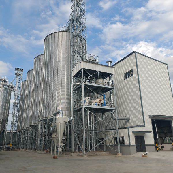 Five Key Advantages of Edge-Biting Steel Silos