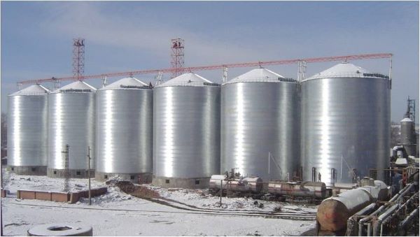 corn spiral silo