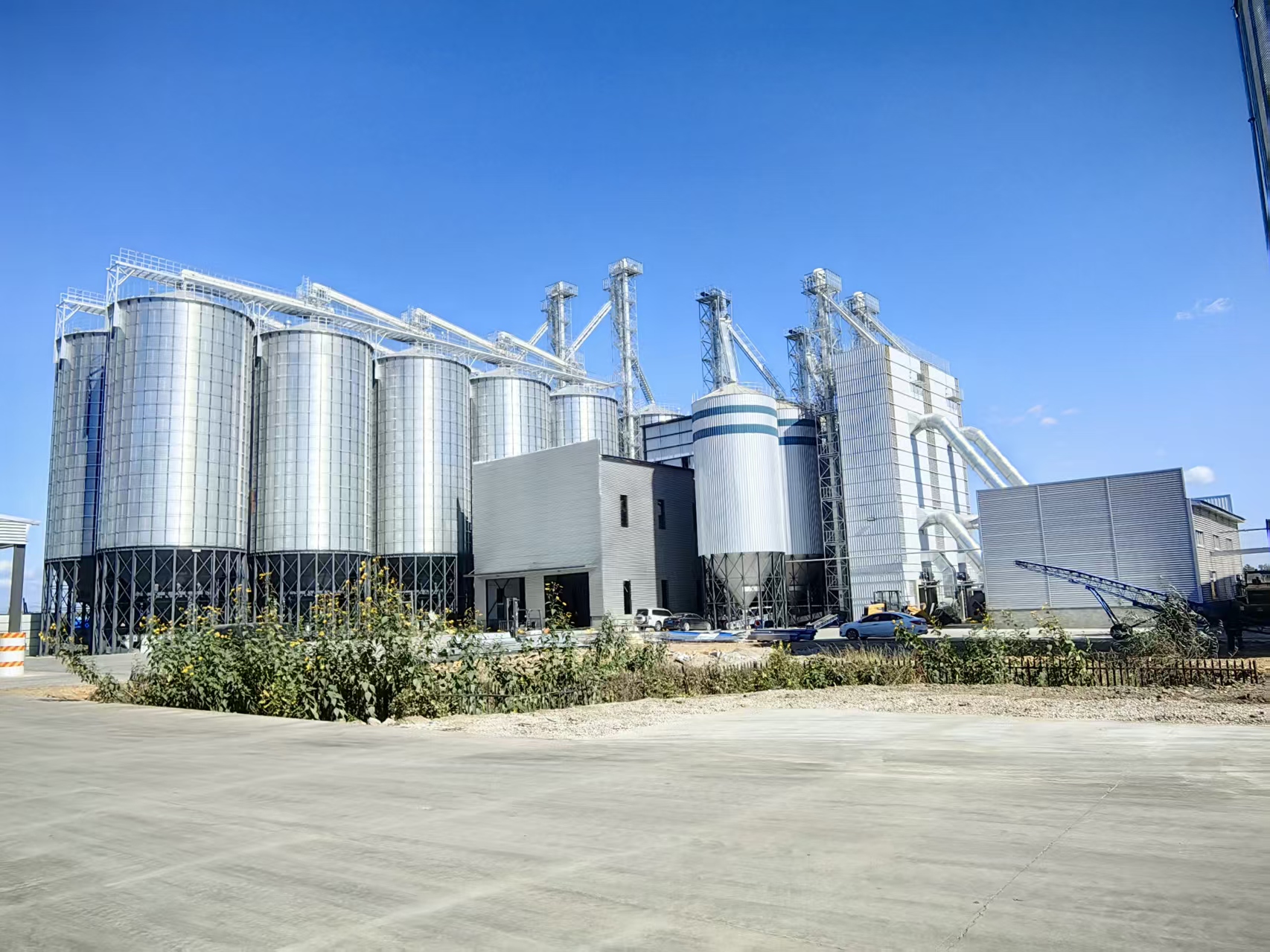 Steel Flat Bottom Silo Steel Flat Bottom Silo