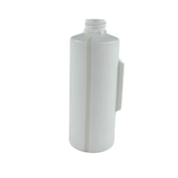 plastic bottle clear liquid level line