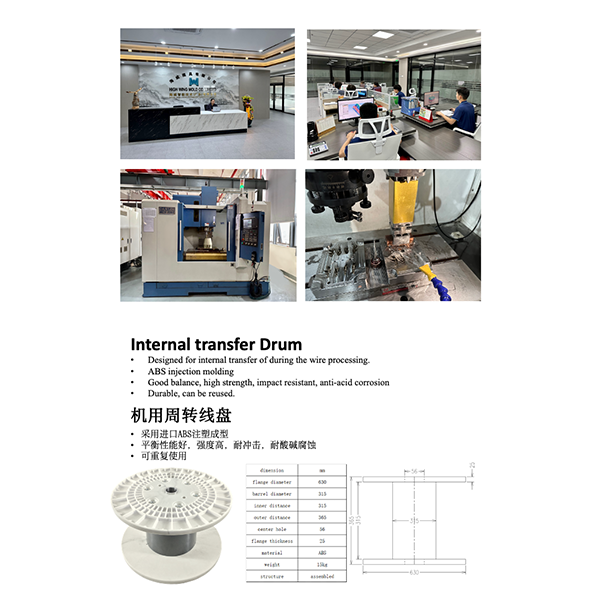 Kabelspole plastinsprutningsform