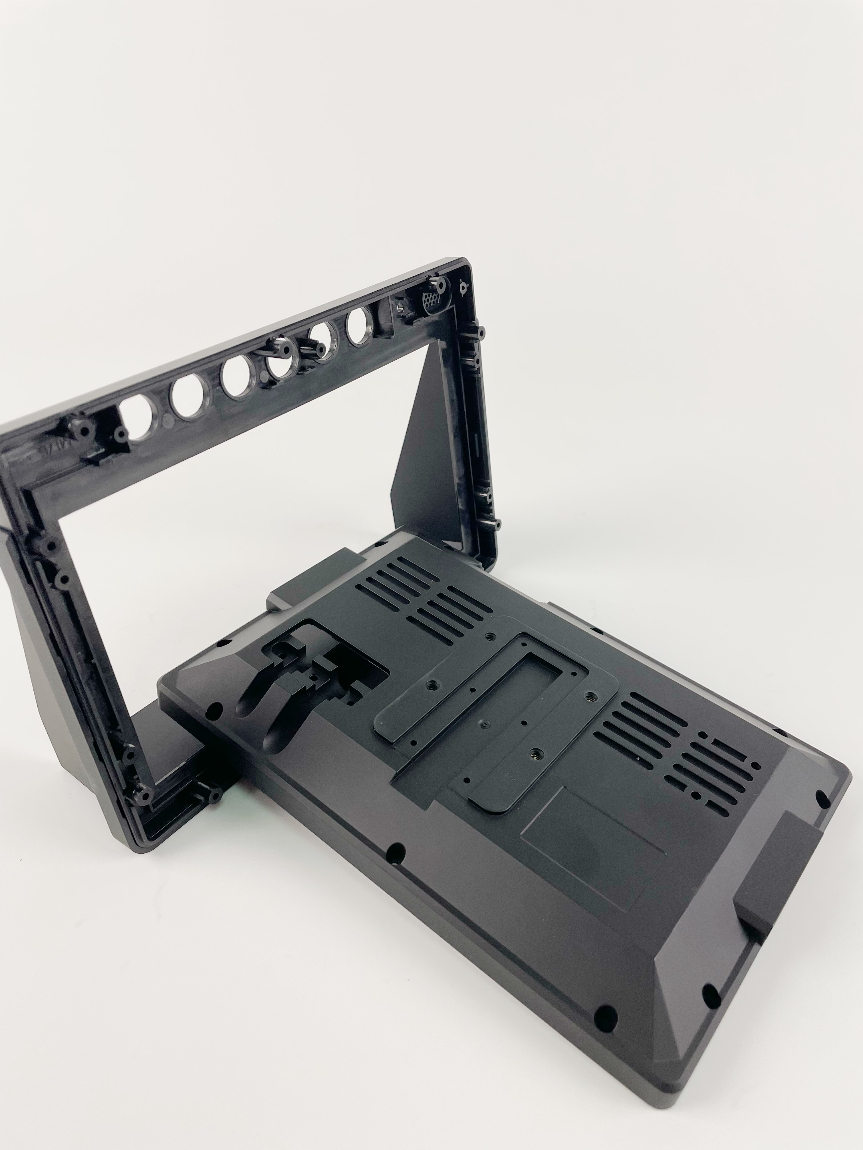 Premium OEM Custom Dashboard Fascia Panel | Precision Injection Molded Auto Interior Accessory