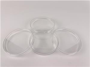 Plastic  Screw Cap Transparent PET Lid Customizable Cover for Plastic Jars and Bottle