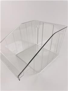 Custom Transparent  Classification Storage Box Large Table Storage Box for Storage Shelves Units