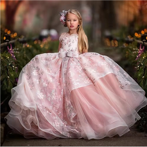 Long Children Princess Style Dress Up For Girls