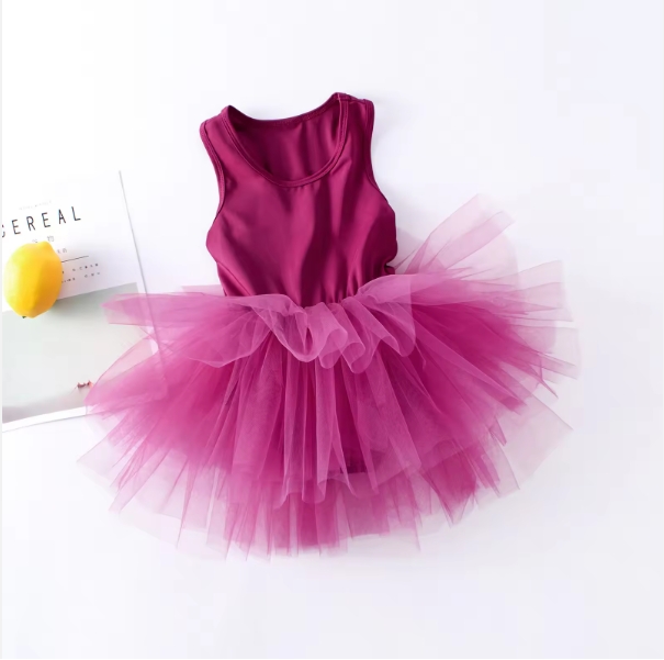 Fairy Pink Tutu Dress Girls