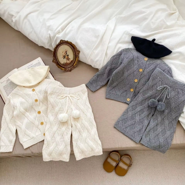 Baby Winter Two Piece Sets Clothes Of Girl