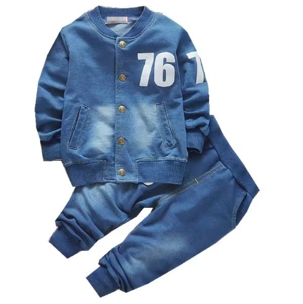 Kids Boy And Girl Winter Jeans Set 3 Years