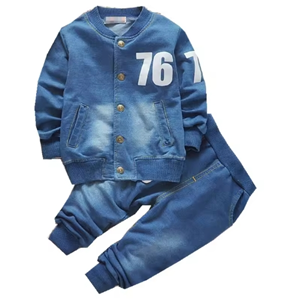 Kids Boy And Girl Winter Jeans Set 3 Years