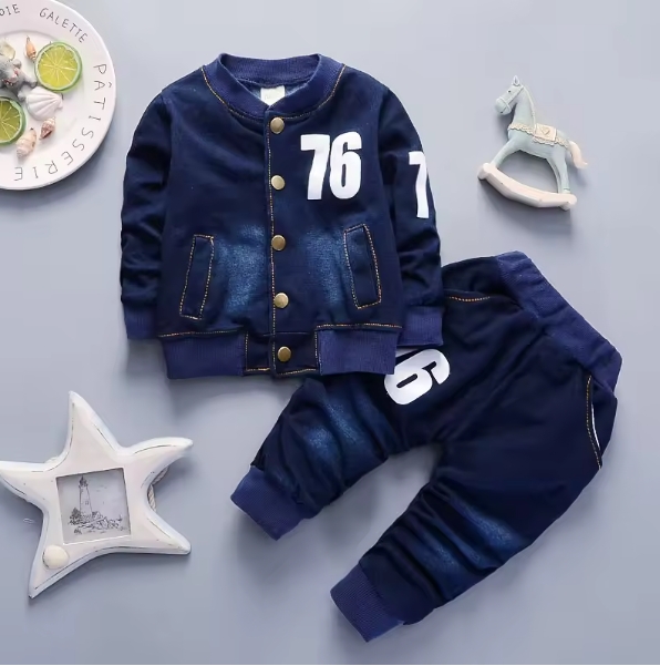 Kids Boy And Girl Winter Jeans Set 3 Years