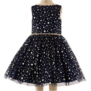 Children's Kids Casual Long Dresses Girl Female