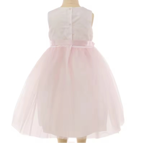 Pink Baby Girl Casual Dresses Elegant