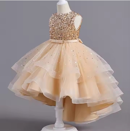 Summer Children Kids Princess Dance Dress For Girl