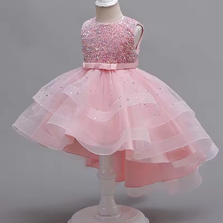 Summer Children Kids Princess Dance Dress For Girl