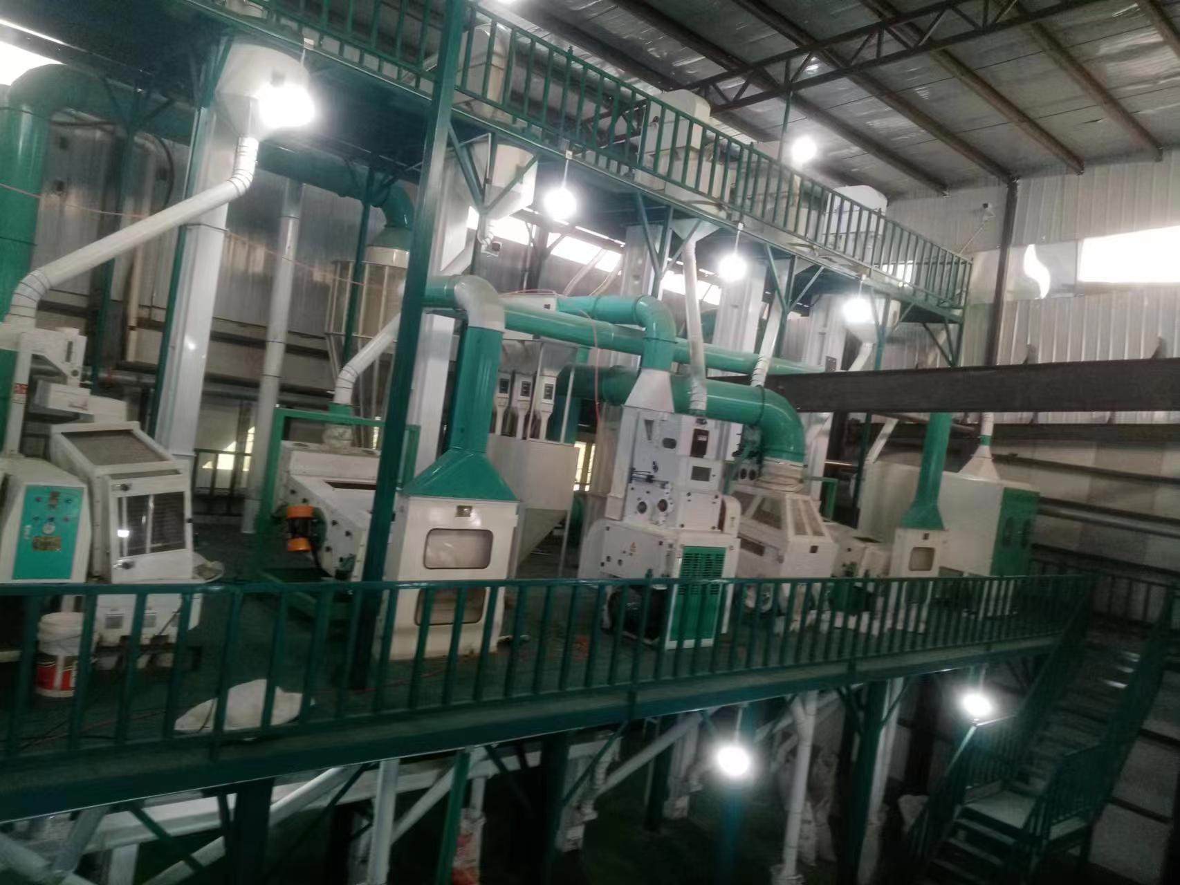 100-150 ton per day rice processing plant