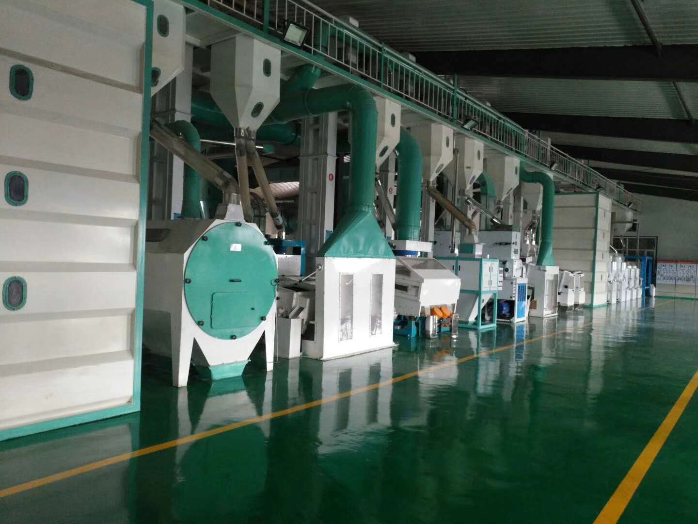 latest model rice milling plant