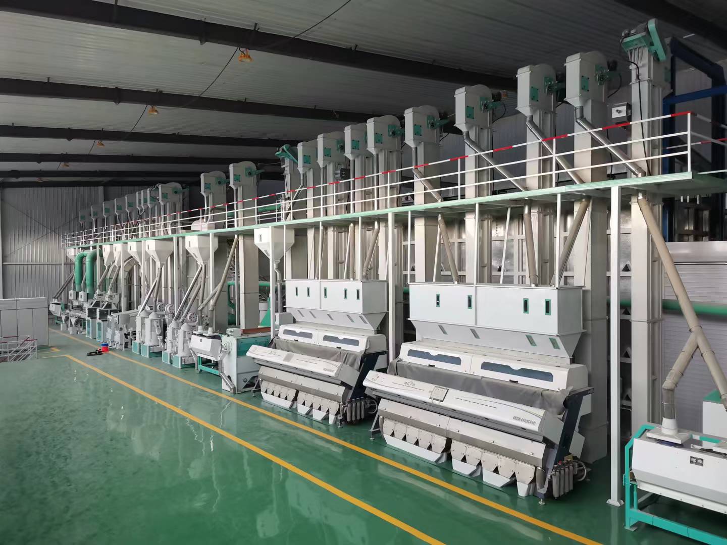 100-150 ton per day rice processing plant