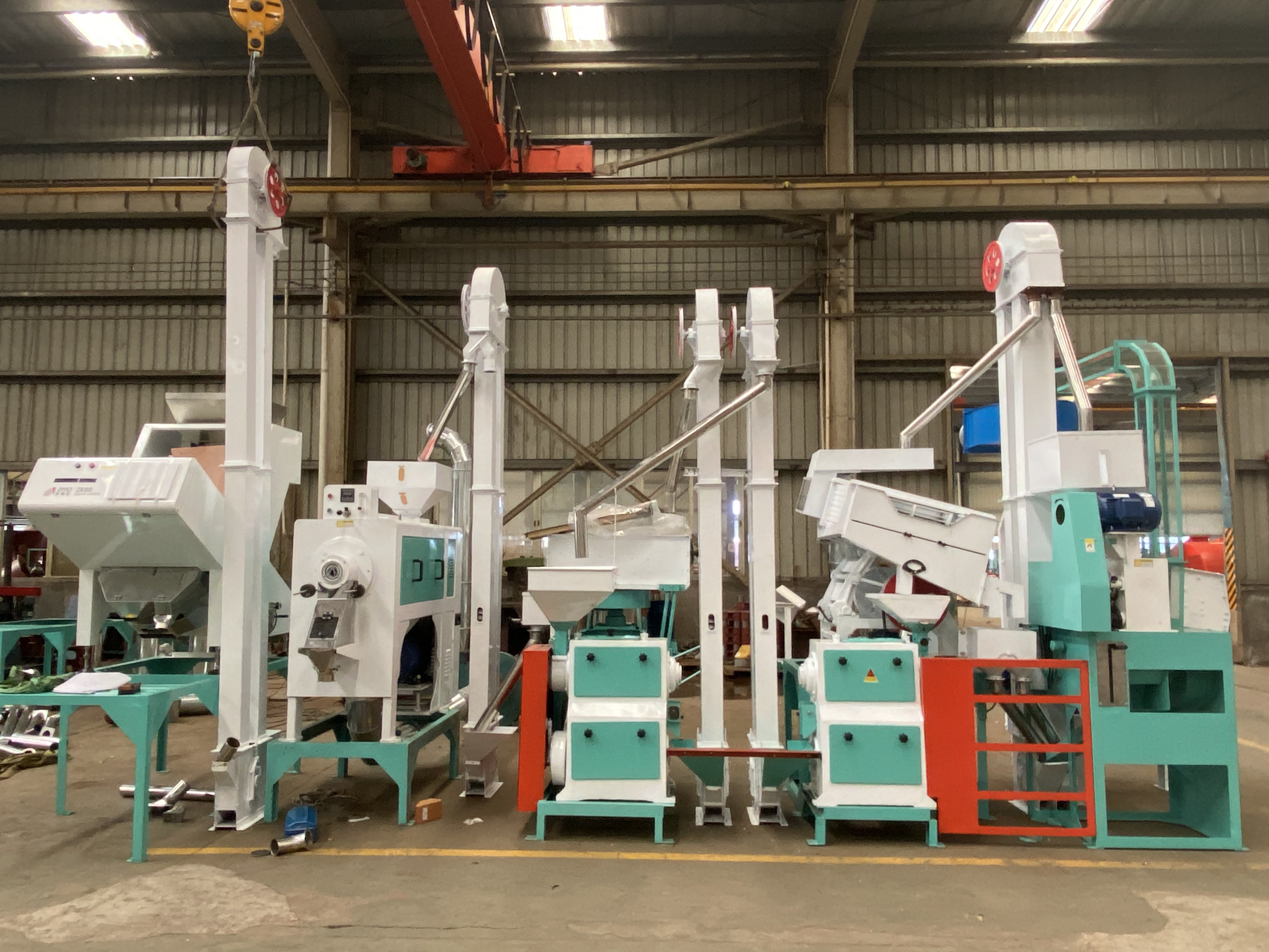 800kg/h rice milling machine