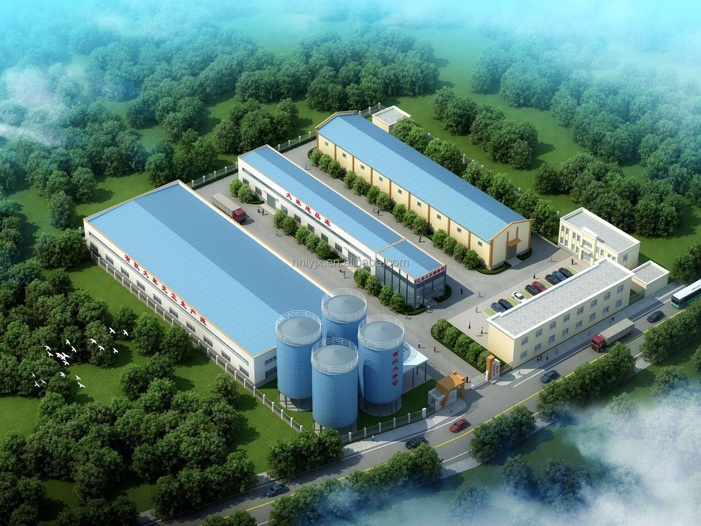 rice mill production line from China