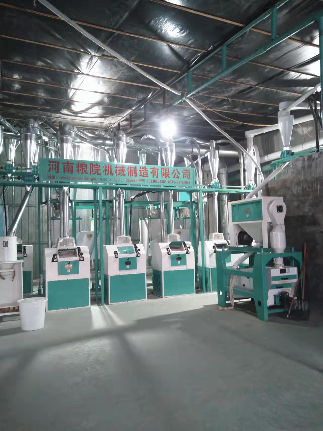 500kg/h wheat flour milling machine