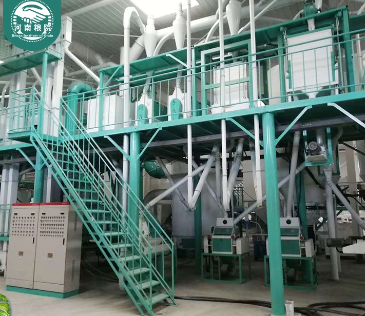 2.5T/H corn grits milling machinery