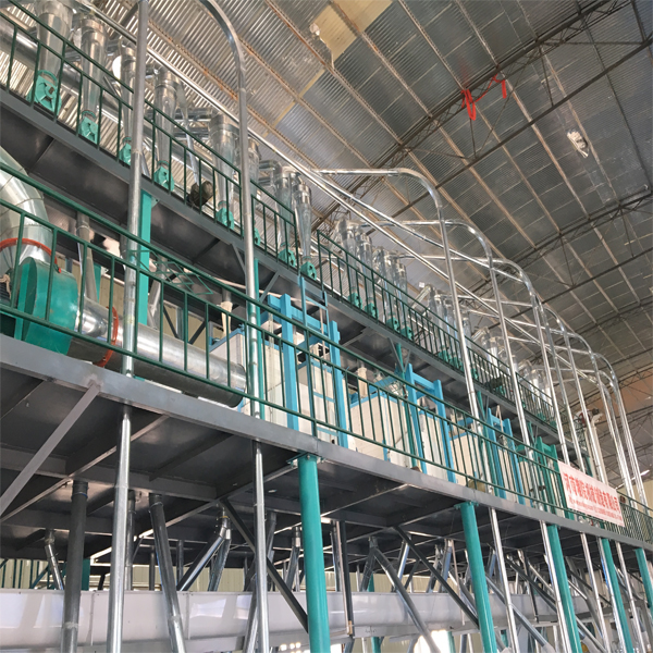 5T/H Electric Motor Corn Processing Machine With Stainless Steel Pipes