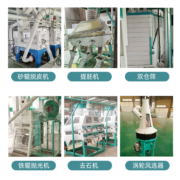 50T/D Corn Flour Grits Maize Meal Milling Machine