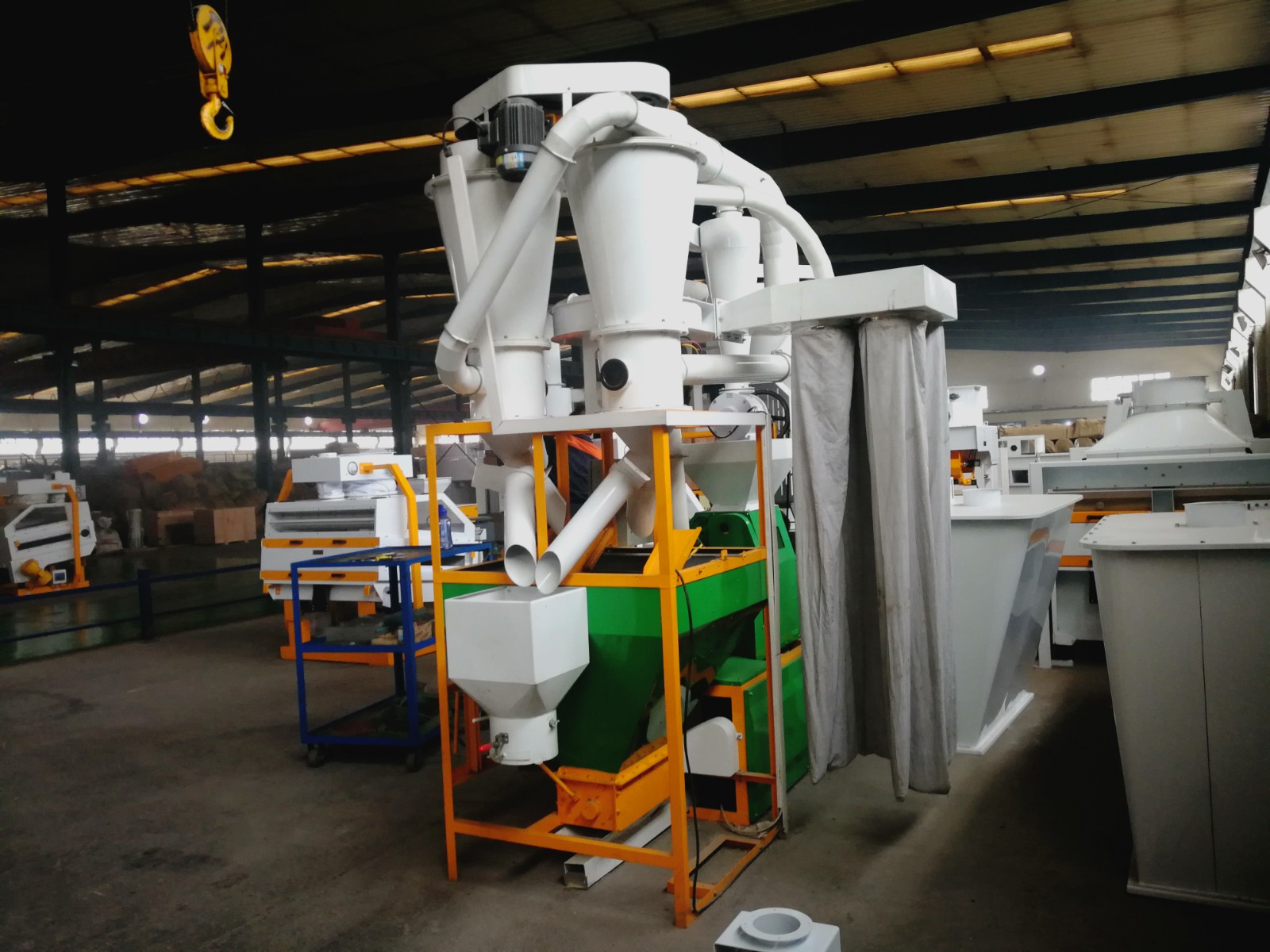 maize processing machinery