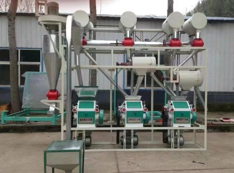 small scale maize processing machinery