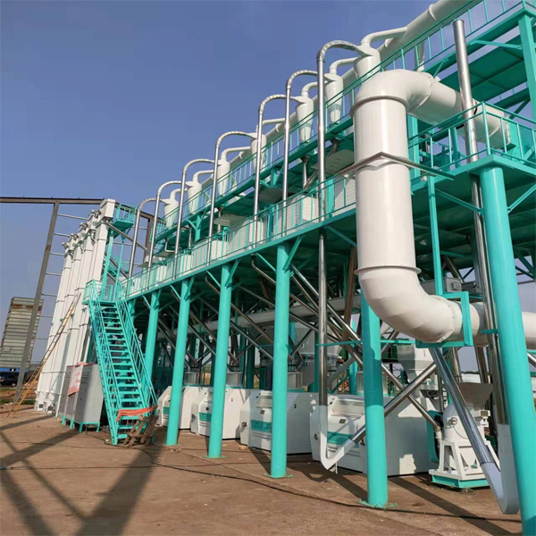 Complete Electric Corn Milling And Processing Line With High Automation
