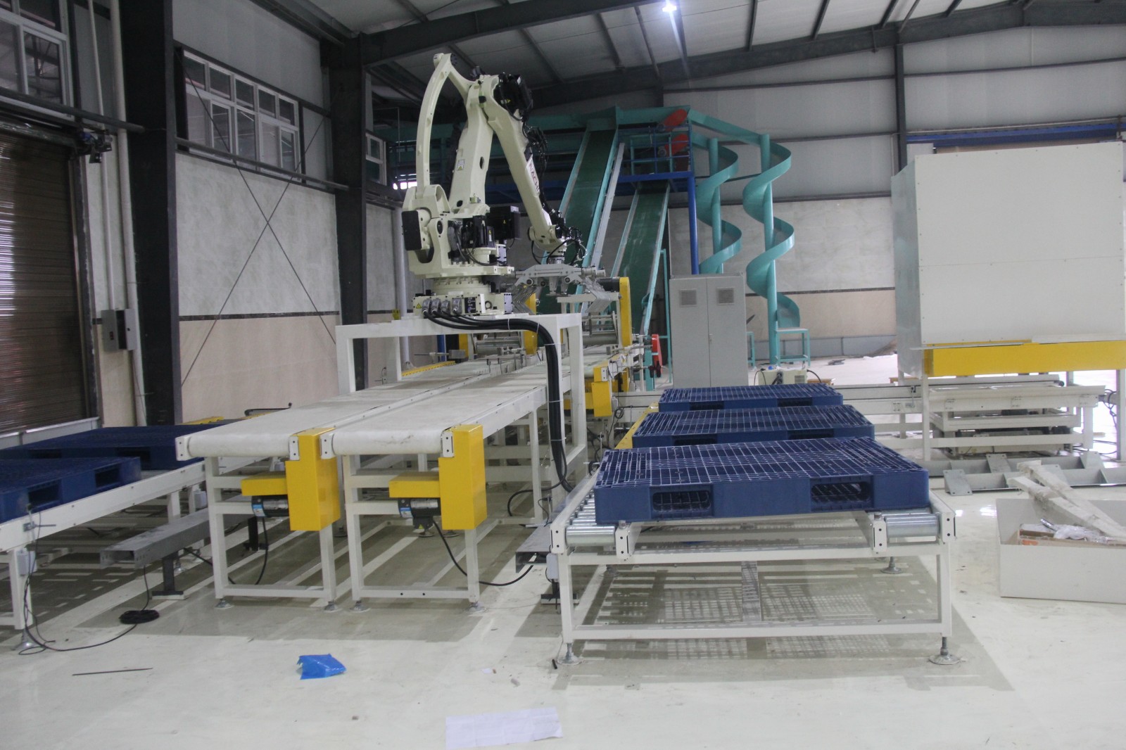high automatic corn milling and processing line