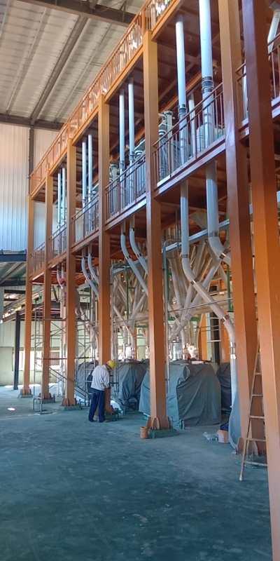 high automation corn flour germ production line