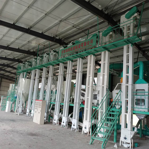 50T/D High Output Rice Milling Machinery