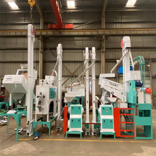 500kg/h Family Workshop Electric Rice Milling Machinery