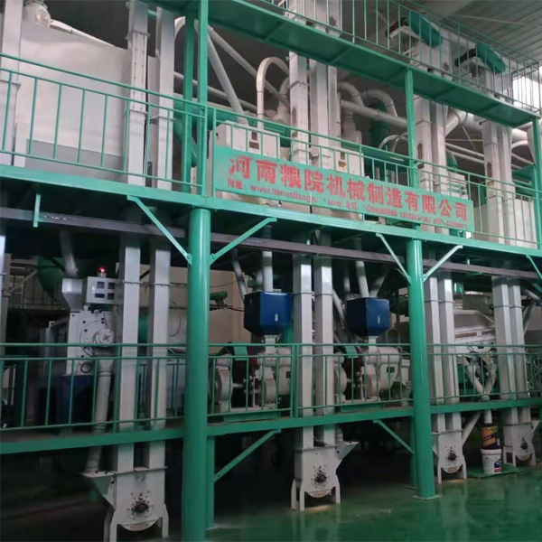 3T/H High Output Electric Automatic Corn Flour Milling Plant