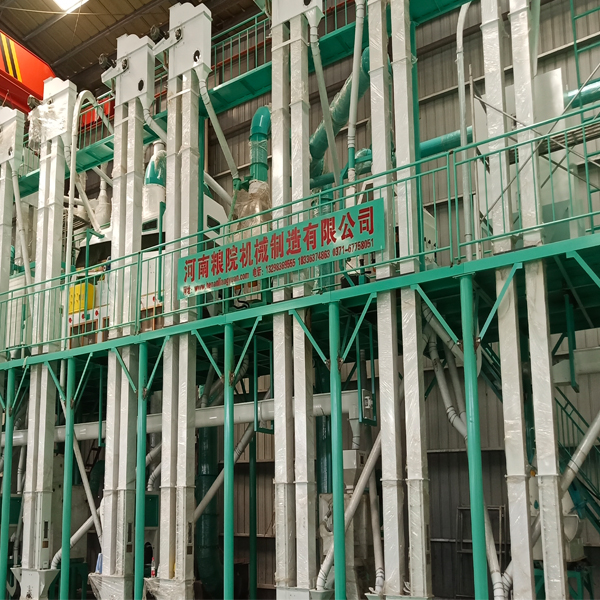High Efficiency Compact Corn Flour Milling Plants With Dry Method