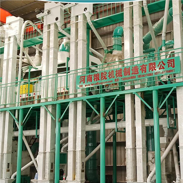 Lini Produksi Tepung Jagung Proyek Turnkey 7TPH