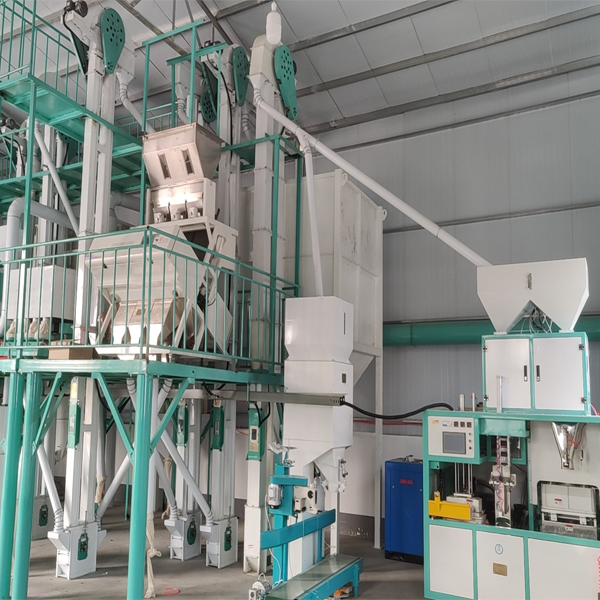 40T/D Paddy Rice Processing Machines With Low Broken Rate