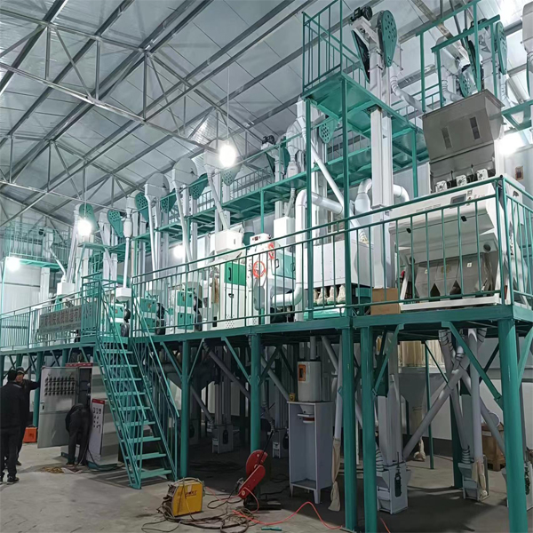 40T/D Paddy Rice Processing Machines With Low Broken Rate