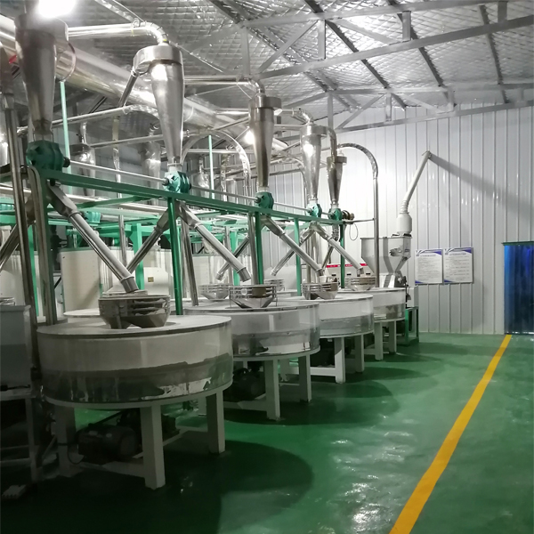 small scale wheat flour processing machine