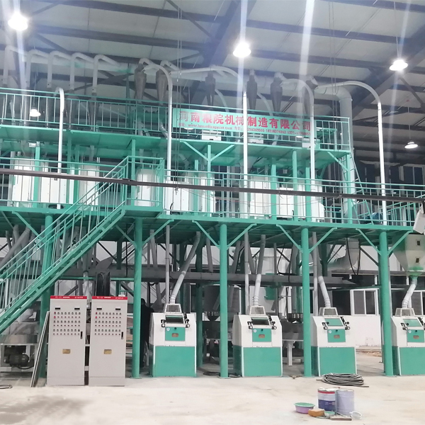 30T/D Low Cost Grain Wheat Processing Machine For Farms From China
